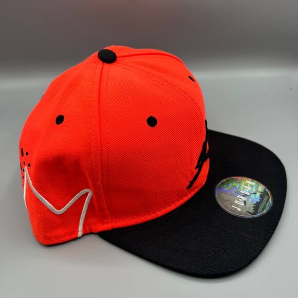 Air Jordan Hat Men‎ Orange Black Infrared Jumpman Snap Back Cap - Picture 3 of 8